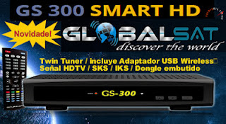 globalsat - NOVA ATUALIZAÇÃO GLOBALSAT HD GS300 DATA: 27/09/2013. GLOBAL300